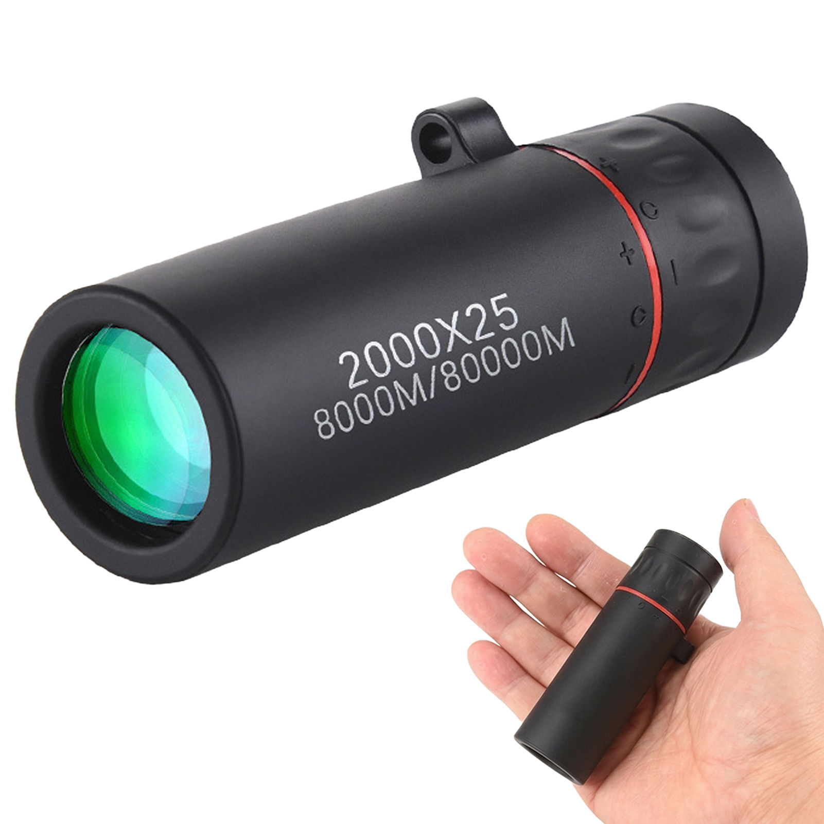 Outdoor Adventure And Travel - Mini télescope monoculaire haute puissance avec