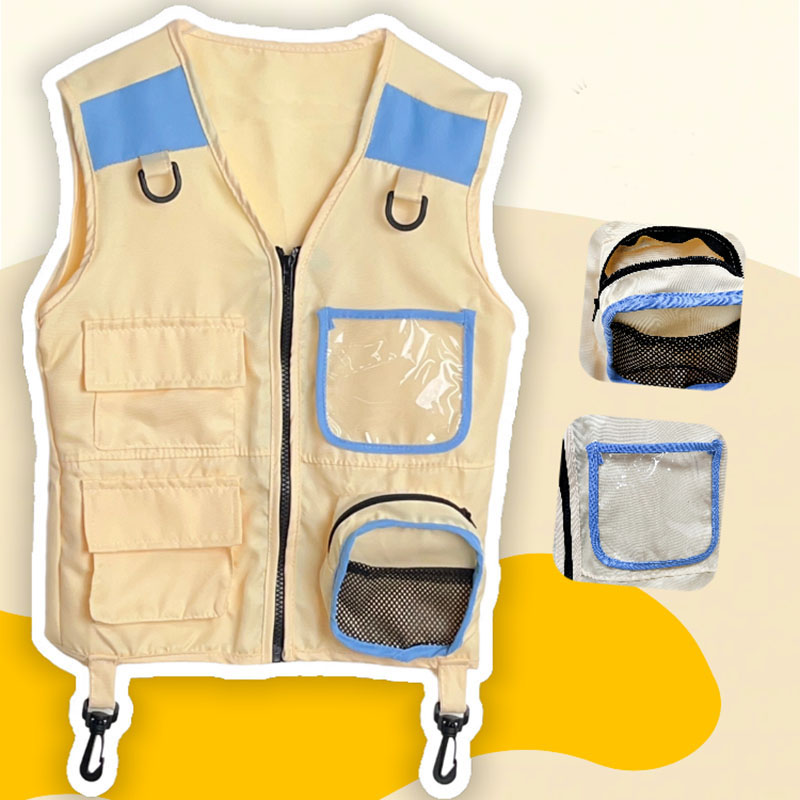 Outdoor Adventure Activities - Gilet d'explorateur pour enfants, jeu de