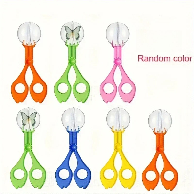 Outdoor Adventure Activities - Ciseaux attrape-insectes colorés à grandes perles,