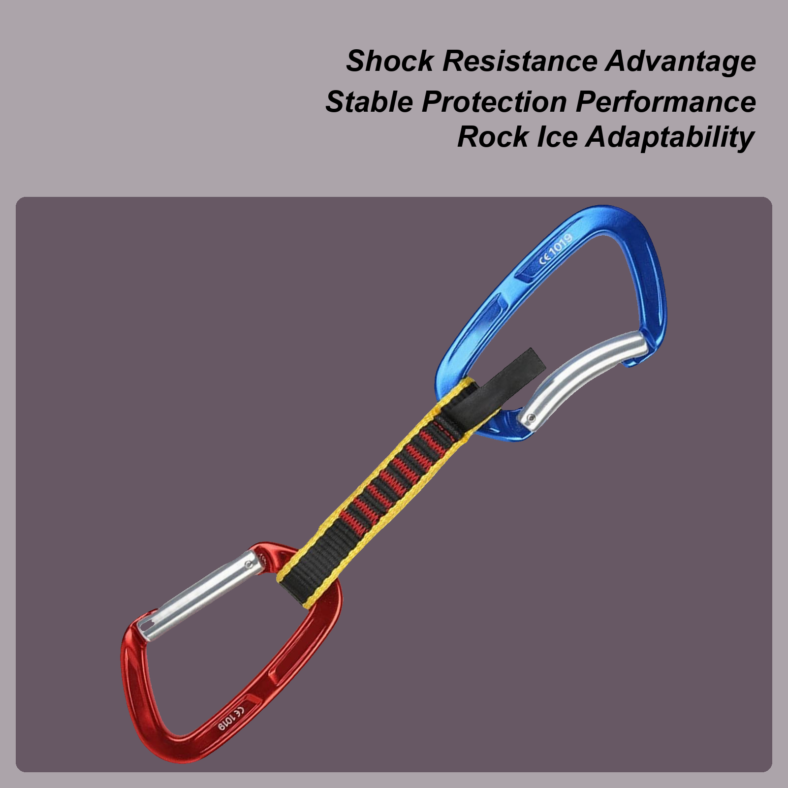 Outdoor Adventure And Travel - Quickdraws – mousqueton d'escalade, accessoires d'alpinisme,