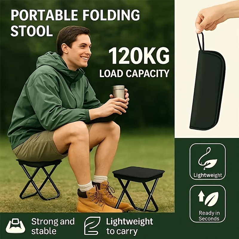 Outdoor Adventure Vacations - Chaise d'extérieur compacte et portable pour