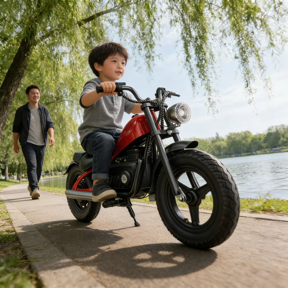 Outdoor Youth Adventure - Moto tout-terrain électrique 48V pour enfants,
