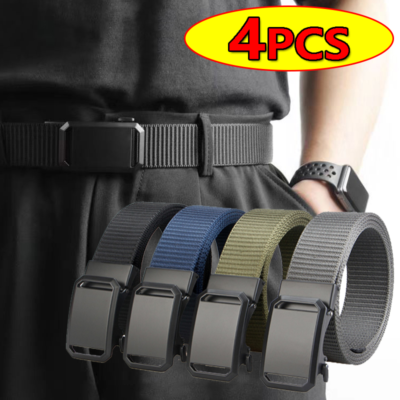 Outdoor Adventure Training - Ceinture tactique en toile pour homme