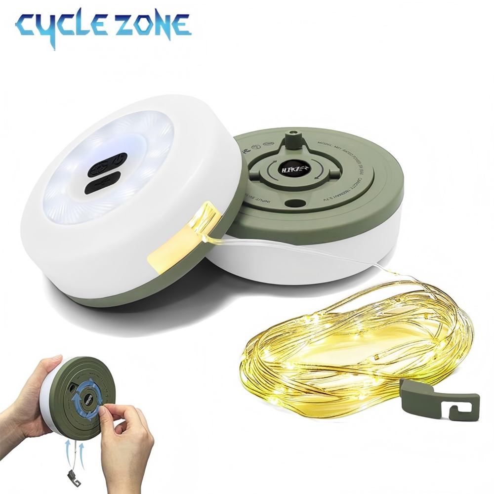 Outdoor Adventure Zone - Guirlande lumineuse LED blanche chaude de