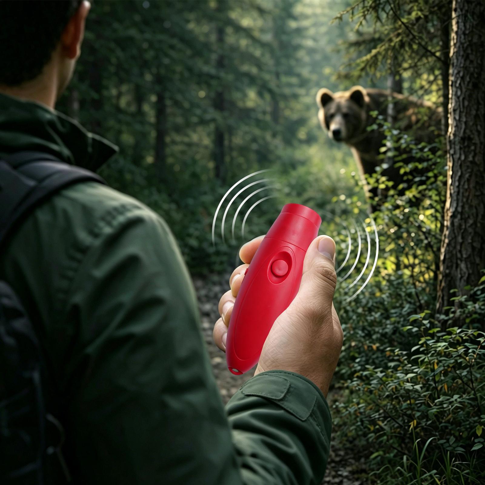 Outdoor Adventure And Travel - Corne d'alarme anti-agression Gear Bear 130