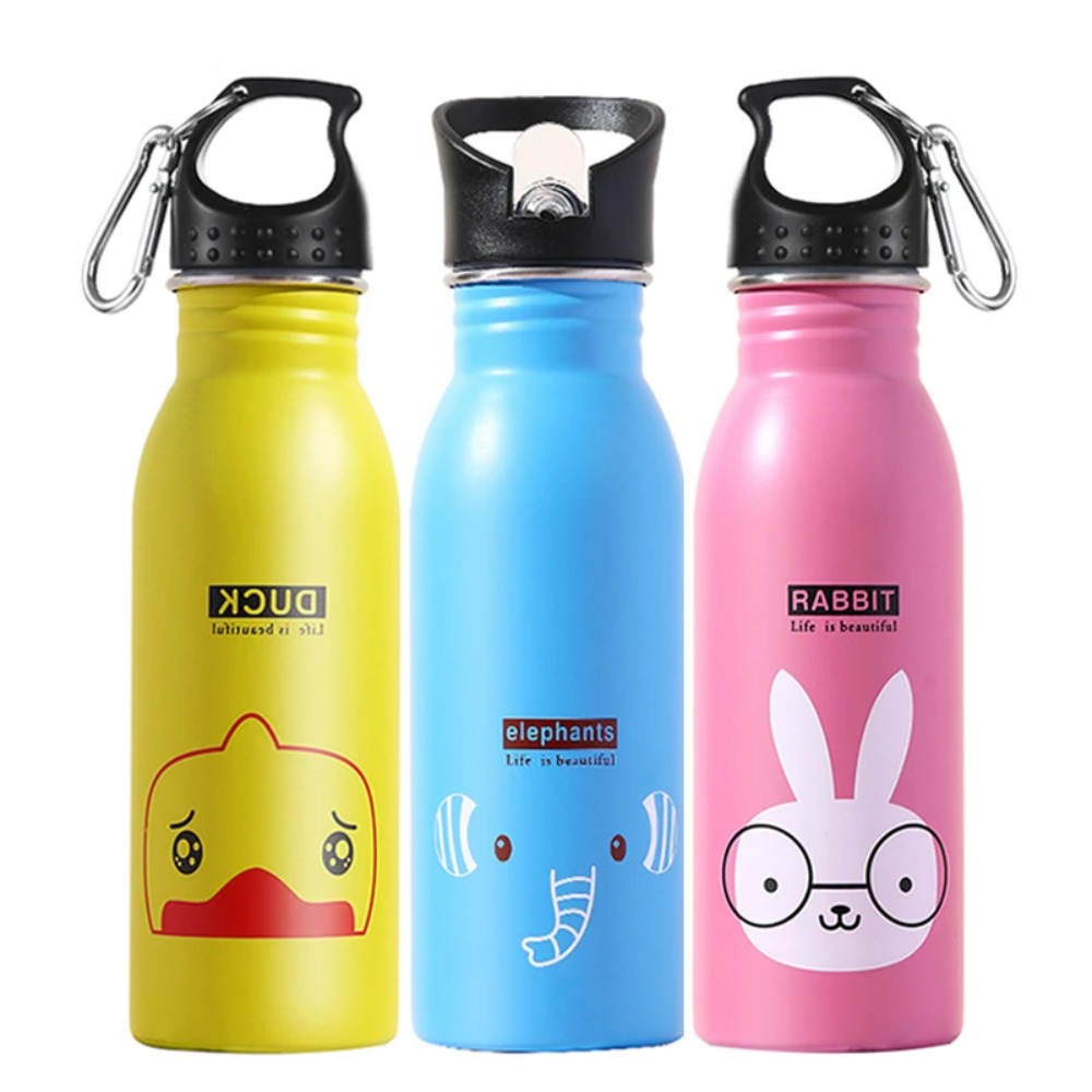 Outdoor Adventure Kids - Mignonne tasse à eau en acier