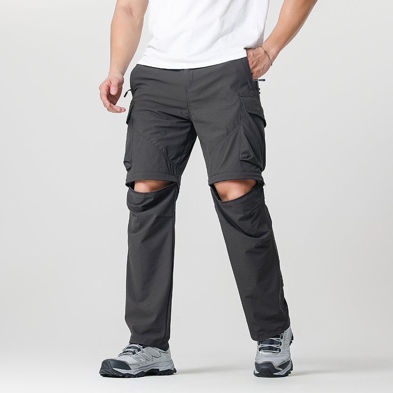 Outdoor Adventure And Travel - Pantalon convertible de randonnée cargo pour