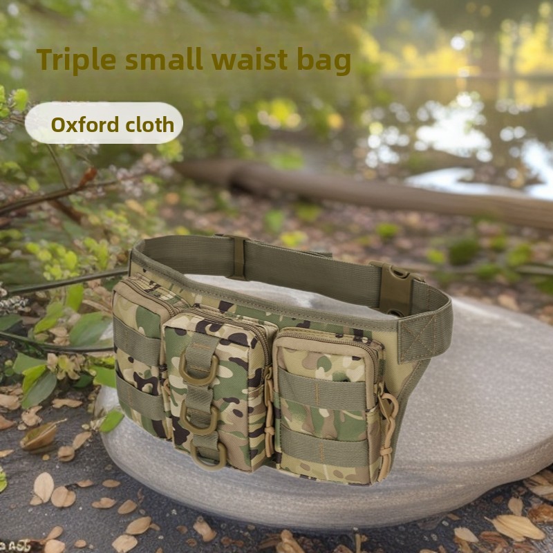 Outdoor Adventure Training - Triple sac banane compact tactique de