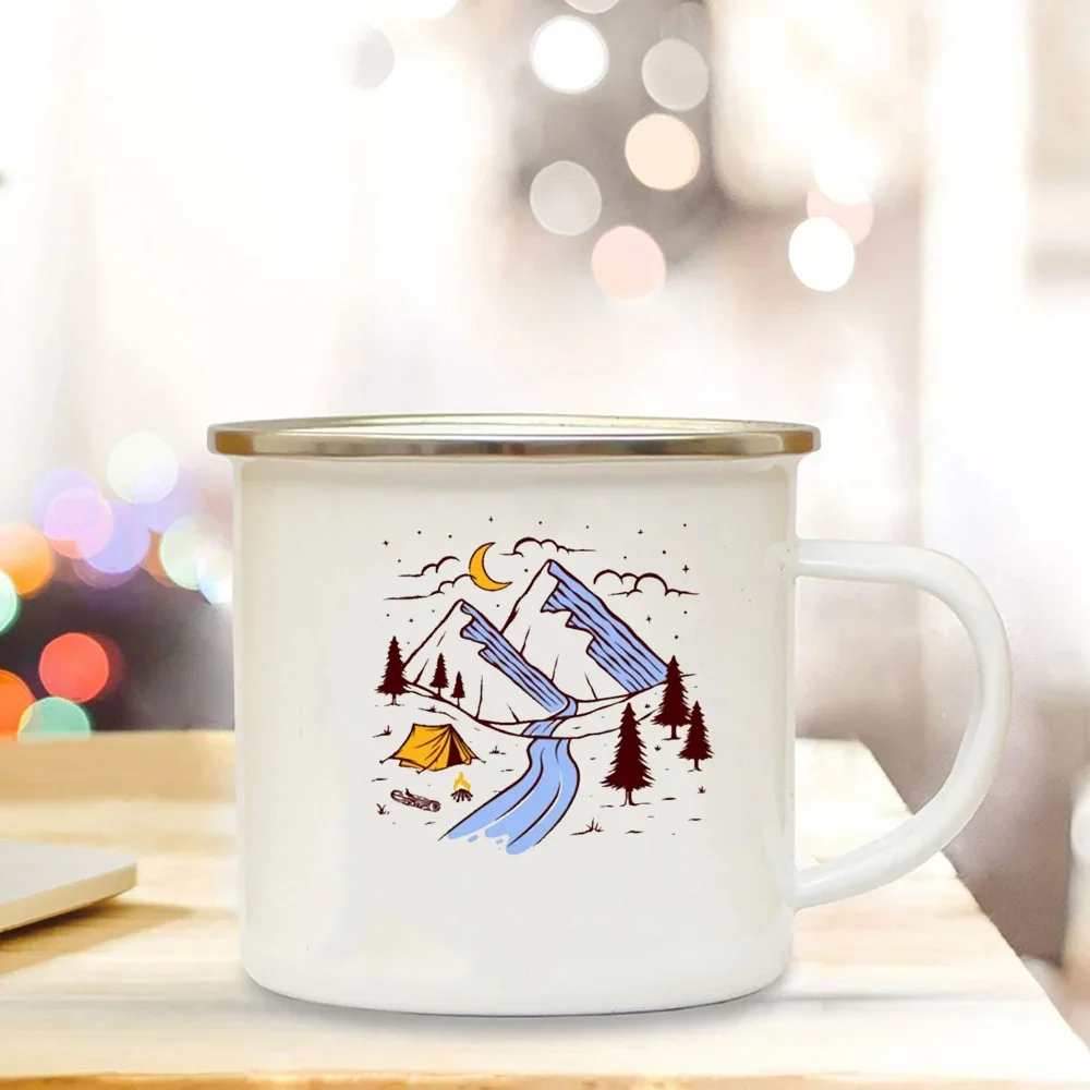 Tasses en émail de camping, ta - Outdoor Adventure Vacations avis et prix
