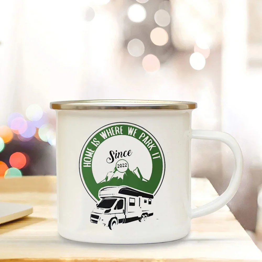Tasses en émail de camping, ta - Outdoor Adventure Vacations avis et prix