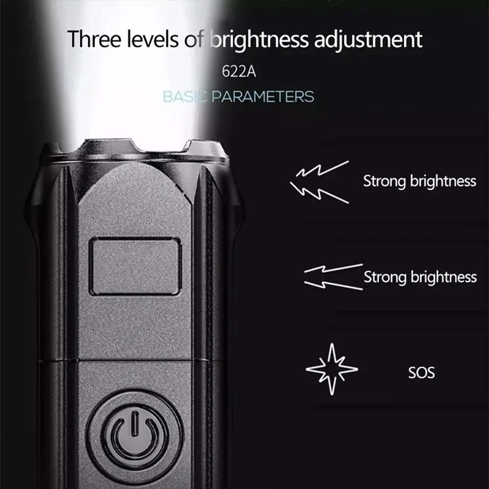 Mini lampe de poche zoomable,  - Outdoor Adventure Zone avis et prix