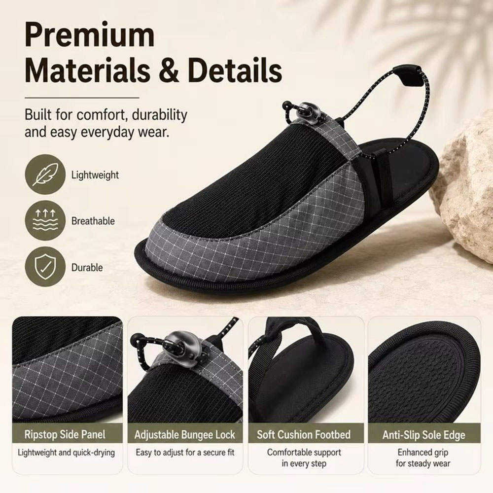 Sandales d'extérieur pliables  - Outdoor Adventure Shoes avis et prix