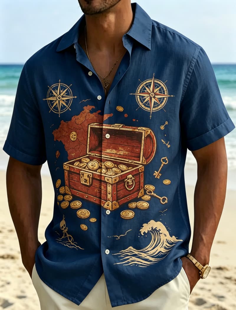 Chemise à manches courtes impr - Outdoor Adventure Vacations avis et prix