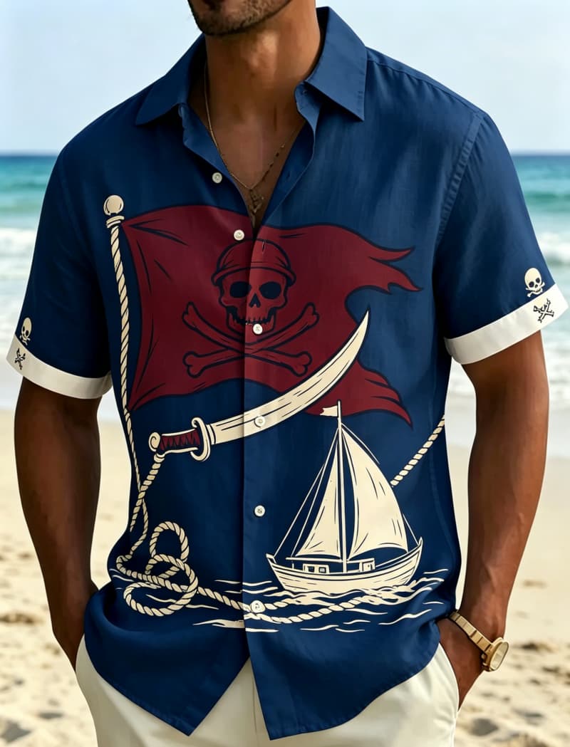 Chemise à manches courtes impr - Outdoor Adventure Vacations avis et prix