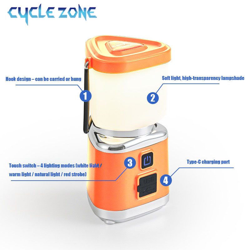 Lampe de Camping Portable TYPE - Outdoor Adventure Zone avis et prix