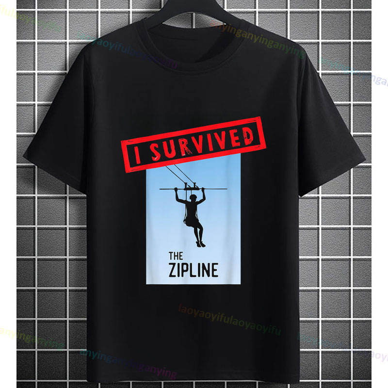 T-shirt graphique d'aventure d - Outdoor Adventure Ziplines & Waterfall avis et prix