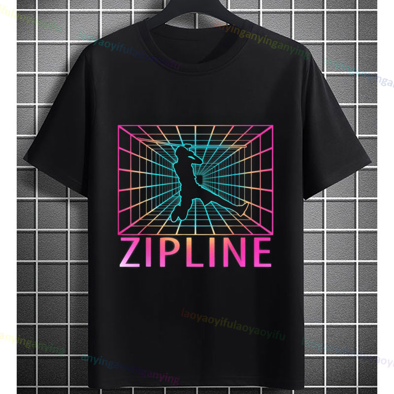 T-shirt graphique d'aventure d - Outdoor Adventure Ziplines & Waterfall avis et prix