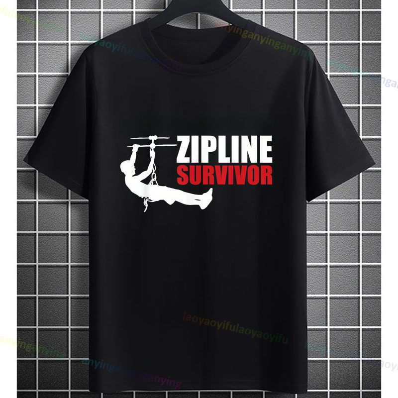 T-shirt graphique d'aventure d - Outdoor Adventure Ziplines & Waterfall avis et prix
