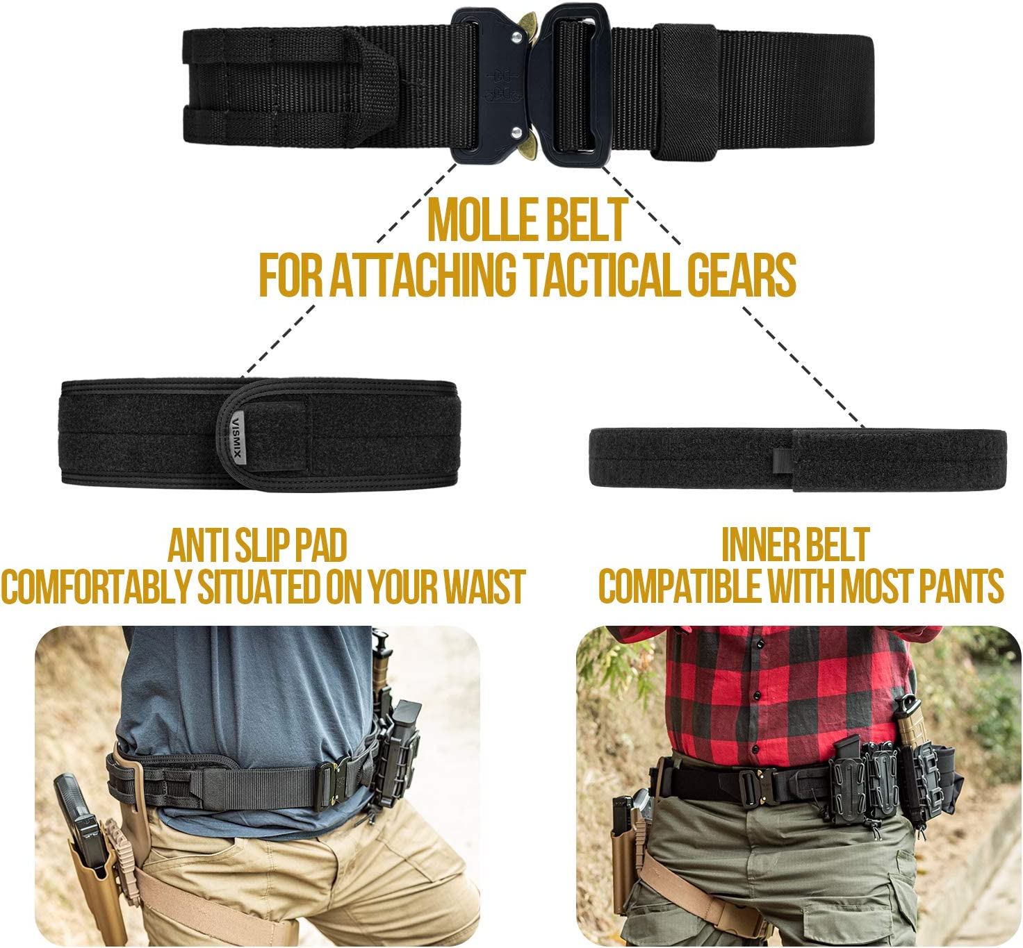 Ceinture de chasse Molle en pl - Outdoor Adventure Training avis et prix