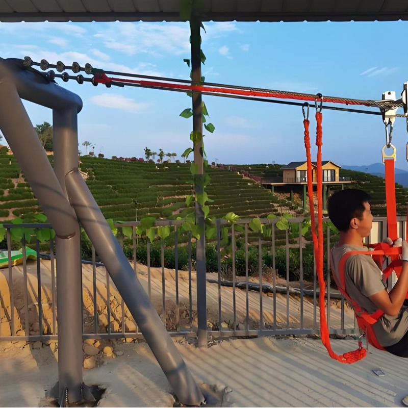 Équipement de tyrolienne en ha - Outdoor Adventure Ziplines & Waterfall avis et prix